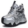 12 New Breathable Dad Shoes Platform Mesh Small Sports and Leisure Shoes A1