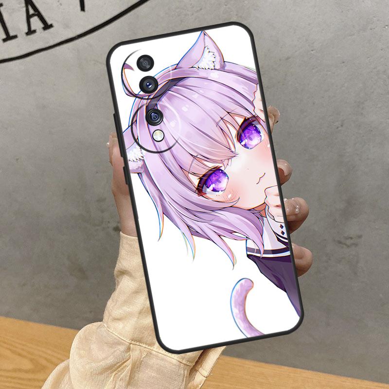 Nekomata Okayu Hololive Case For Honor Magic 8 5 6 7 Lite 200 400 Pro 50 70 90 X8c X8b X9a X9b X9c X9d Win RT Cover