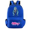 Anime Cartoon Hatsune Miku Printed Backpack for Teenager Student Girl Boy Bookbag Schoolbag Women Large Capacity Waterproof Travel Bag Gift Rucksak