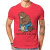 Smokey The Bear The World Is On Fire T Shirt Vintage Grunge Teenager Summer Large Cotton Unisexs Clothes Harajuku Crewneck Tshirt