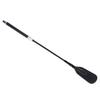 Black Riding Crop Straight Leather Restraint Cosplay Supplies