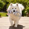 Wear Resistant Plush Dog Toys Tug Rope Toy, Cute Fox Rabbit Squeaky Chew Toy with Crinkle Paper, Funny Cartoon Pull Interactive for Medium Large Dogs,