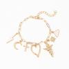 European & American Cross-border Pearl & Star Bracelet with Heart and Angel Pendant for Women