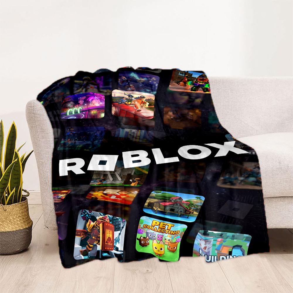 Roblox 68 Coperta Morbida e Accogliente Ottima per Letti Sedie Picnic Uso in Tutte le Stagioni Stampa Digitale Miglior Regalo di Festa per Amici Famiglia