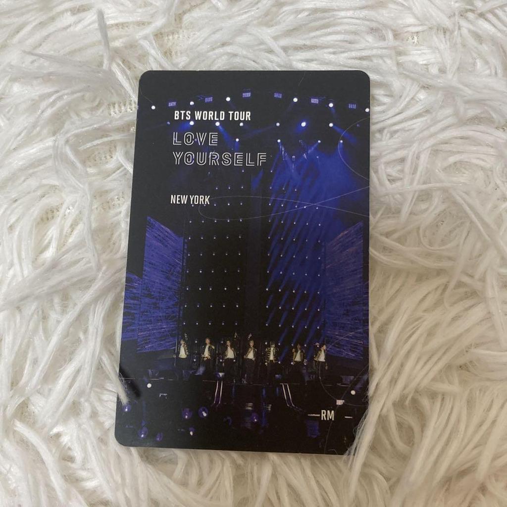 [USED] BTS LOVE YOURSELF NEWYORK BluRay RM