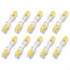 10Pcs Quick Connection Wire Terminals for 0.5-4Mm² Hard & 0.5-2.5Mm² Soft Cables with Push Button Design Easy Installation M4YD