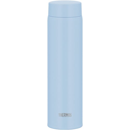 Thermos Vacuum Insulated Portable Mug, 600ml, Light Blue, with Integrated Spout and Gasket, Dishwasher Safe. Easy to Clean, All Parts Dishwasher Safe.