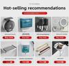 Manual Wall-Mounted Foam Soap & Shower Gel Dispenser for Bathrooms
