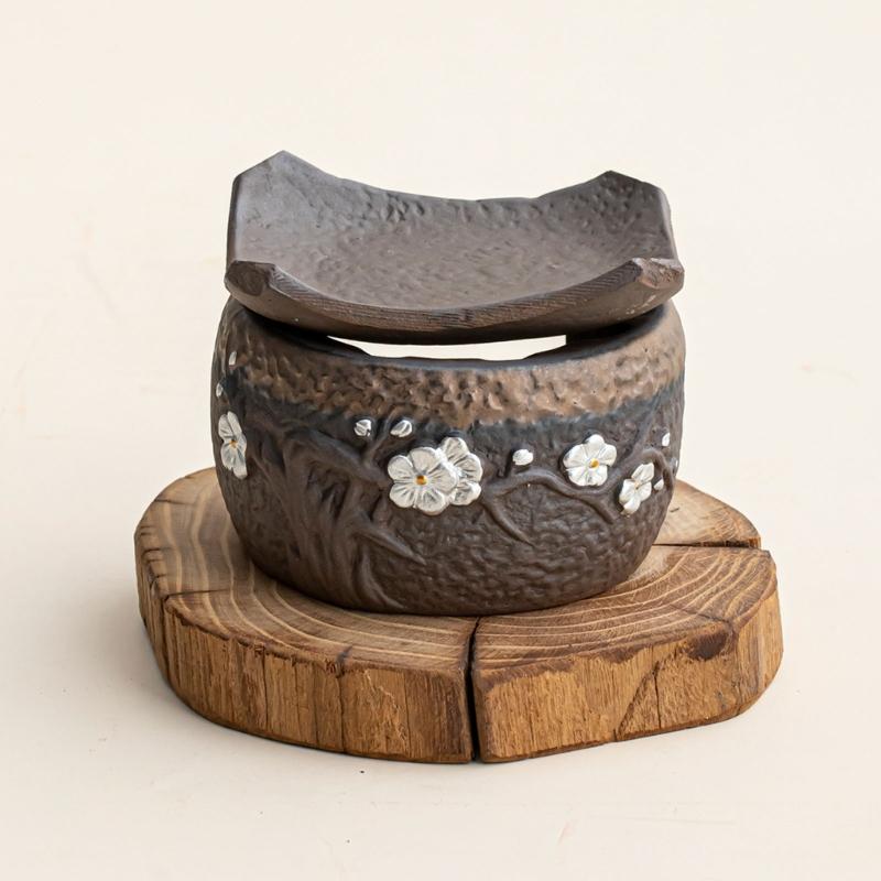 1 Set Teas Stove Candle Insulation Teapot Stand Teas Light Candle Holder Aromatherapys Oil Burners Essential Oil Burners