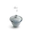 Nanshan Hand-painted Ceramic Hibiscus Gaiwan