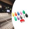 10Pcs Universal Fader Buttons Replacement High Strength Plastic Replacement Knobs Mixer Fader Caps For Music Equipment
