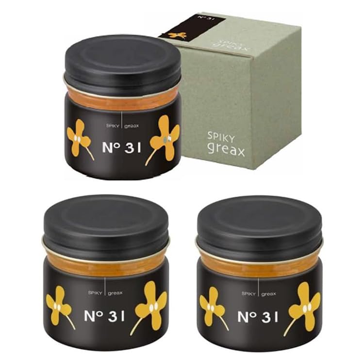 [Set of 3] Ilya Spiky Greeks 60g No.31 Osmanthus + Original Logo Sticker Included