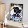 Disney Diamantmalerei Schneewittchen Silhouette Stil Kunst Illustration 5D Kreuzstich Hängendes Druck 5D Puzzle Mosaik Stickerei Heimdekoration