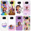 Cartoon Gabbys Dollhouse Phone Case For Xiaomi Poco X7 X6 X5 Pro F7 Ultra Redmi 15C 15 13 13C 12 12C 10 10A 10C 9 9A 9C 9T Shell