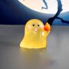 10Pcs Light in The Dark Ghost Figurines Miniatures Resin Crafts Ghost Statue  Aquarium