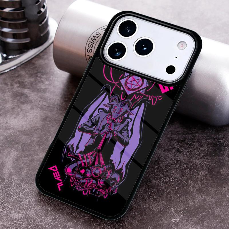 Devil Satan Phone Case For iPhone 17 16 15 14 13 12 11 Pro Max Plus 17Air Soft Silicone Cover