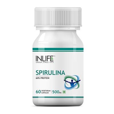 Spirulina: fonte di vitamine e minerali (60 capsule, 500 mg), Spirulina