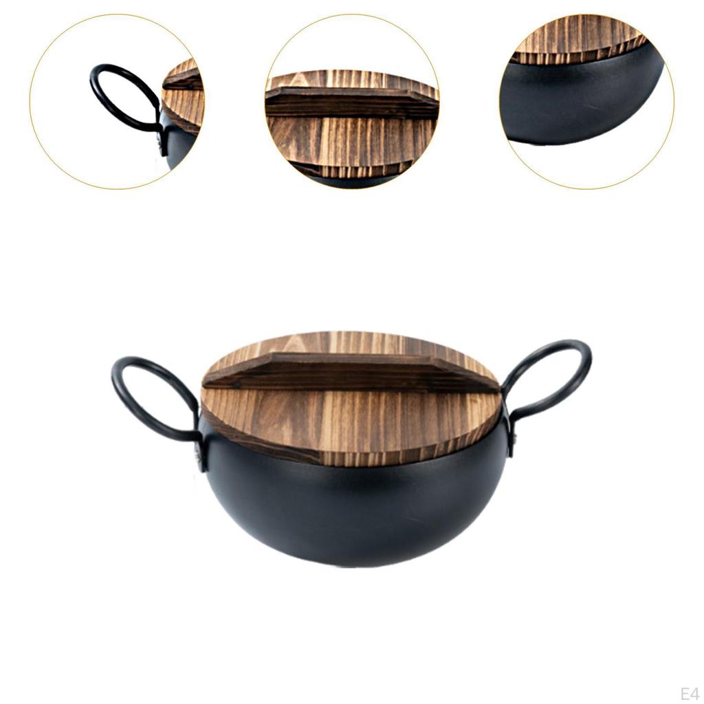 Heavy Duty Stock Pot with Lid for Noodles And Soup Cooking