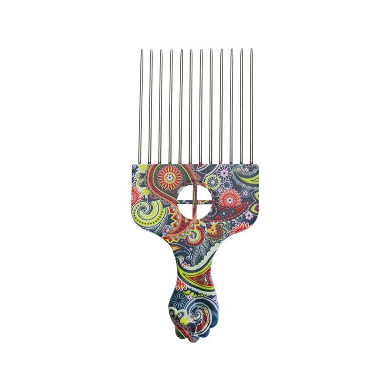 Steel Needle Fork Hair Styling Comb Set