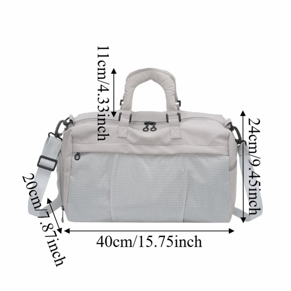 Large Capacity Travel Duffle Bag Dry Wet Separation Fitness Bag Hand Luggage Bag  Short Trips