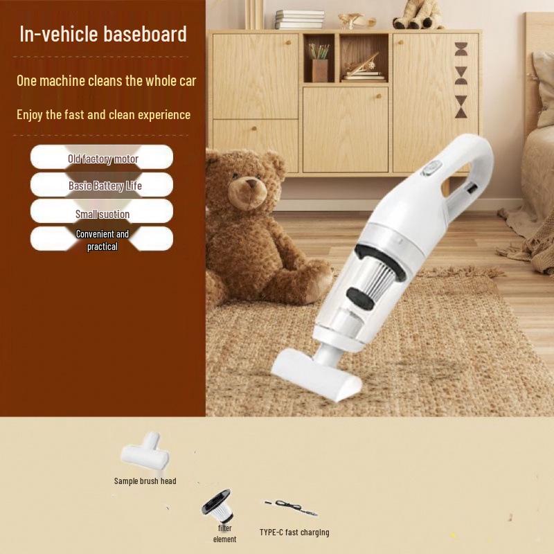 2025 Handheld Vacuum Cleaner for Home and Car Carpets