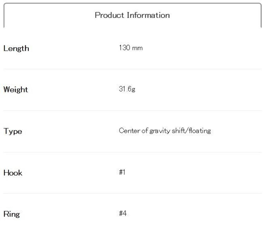 Duo Realis Pencil 130 SW Level Tuned Floating Lure CCC0715 (8447)