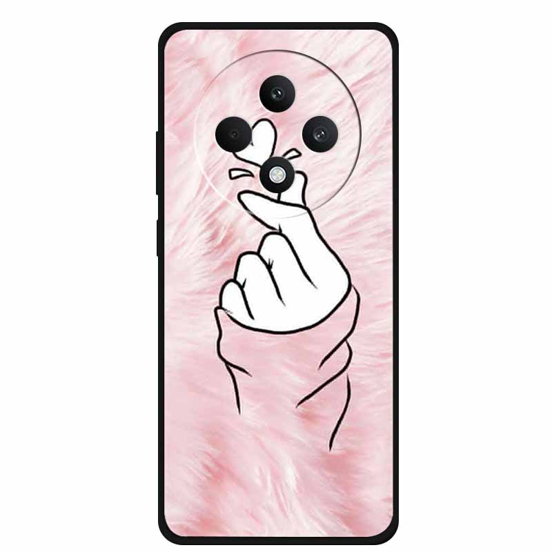 For Oppo Reno12 F 5G Case 12 F 4G Lovely Soft Silicone TPU Painted Cat Phone Cover For Oppo Reno12 FS Back Cases Fundas Bumper