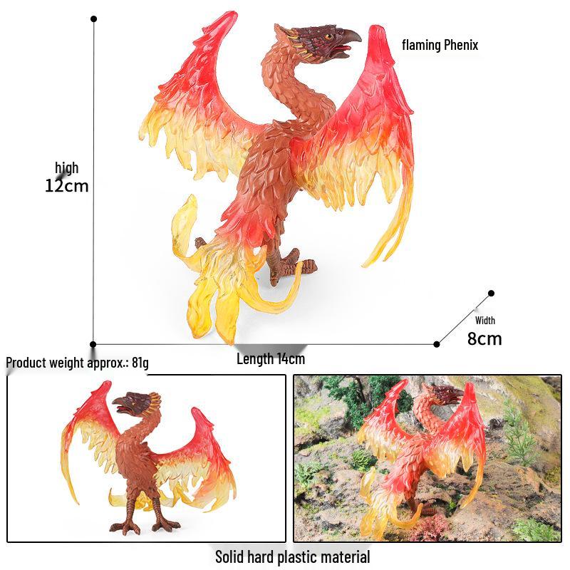 European Mythical Pegasus Unicorn Toy Model: Elf, Mythical Creature, Magic Beast 