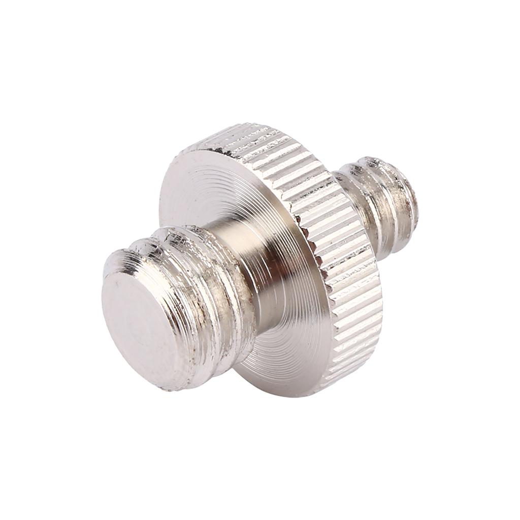 1pc 1 4 Male to 3 8 Male Threaded Metal Screw Adapter For Camera Tripod Stand DSLR SLR