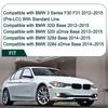 Dolna Osłona Grilla Halogenu Zderzaka Przedniego dla BMW Serii 3 F30 F31 2012 2013 2014 2015 Modele Pre-LCI Standard Line