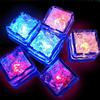 LED Flashing Glow Ice Cubes - Colorful Sensor Lights for KTV, Bars, and Weddings