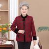 Omas Tang-Anzug: Warme Baumwoll-Oberbekleidung für Frauen mittleren Alters & ältere Frauen - Frühjahrs-, Herbst- & Winterstyles