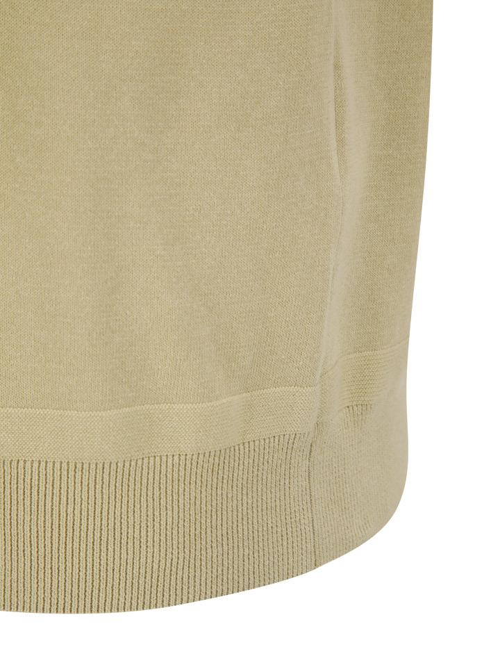 AND Z Men'S Plain Round Neck Knit_Bzf2Er1101Ye