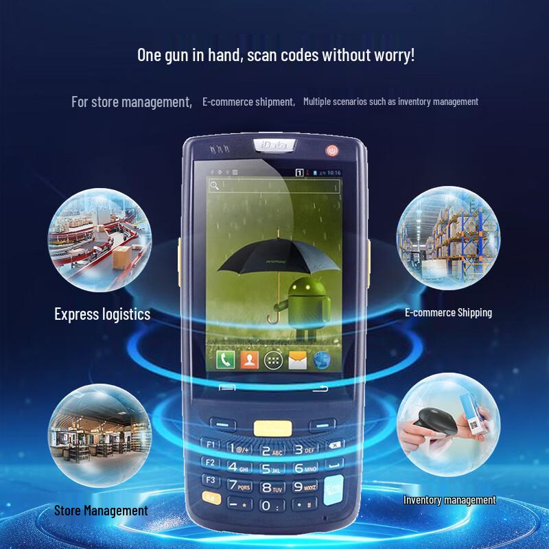 iData Android Handheld Data Terminal & Barcode Scanner