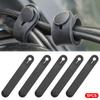 5/10Pcs Motorcycle Rubber Frame Securing Cable Wiring Harness Power Cord Tie Clutch Line Brake Ties Elastic Fix Accessories
