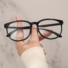 20pcs Round Frame Modern Minimalist Style Daily Transparent Glasses - Suitable for Daily Use