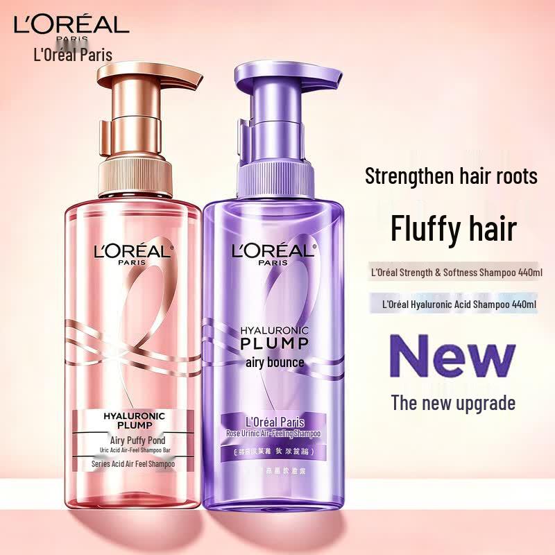 L Oréal Hyaluronic Acid Ginger Volumizing Shampoo Duo