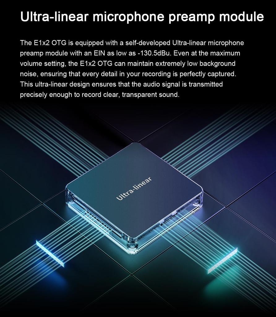 TOPPING Professional E1X2 OTG Audio Audio Mixer for Music and Live Streaming with USB Monitor Supports Android and and Compatible with Music Live and