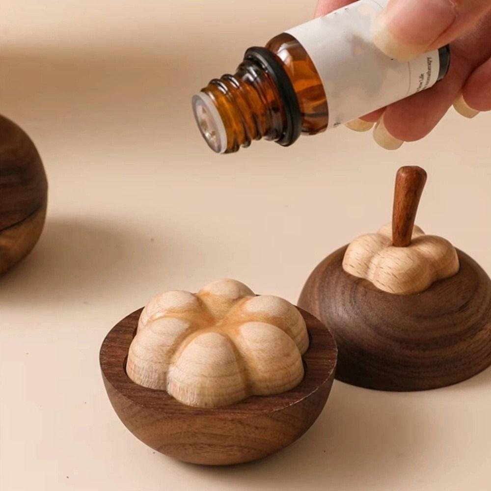 Berg Bambus Form Holz Ätherisches Öl Diffusor Tragbarer Aroma Diffusor Yoga Raum