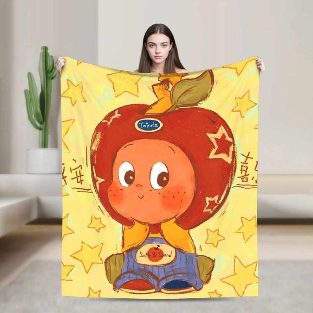Twinkles Cartoon Twinkles Blankets Quality Super Warm Throw Blanket Autumn Airplane Travel Living Room Fluffy Bedspread