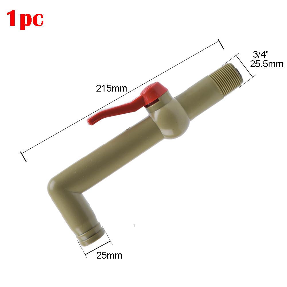 Garden Tank Faucet Filter Press S60X6 IBC Water Box Adapter Lengthen Connector Valve Sturdy Plastic Tap Hose Sludge Treatment