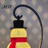 Indoor Christmas Ornaments Snowman Lantern, Decorative LED Bedside Lamp, Holiday Winter Decor Table Night Light for Home Bedroom Lantern
