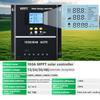 100A MPPT Solar Charge Controller with LCD Display, Used for 12V/24/36/48 Batteries, Auto Tracking, Compatible with Lead-acid Batteries