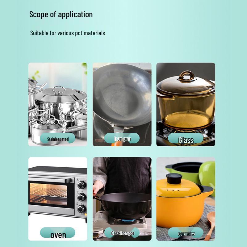 To Chi Black Pot Cleaner Gel: Removes Oil Stains from Stainless Steel Cookware.