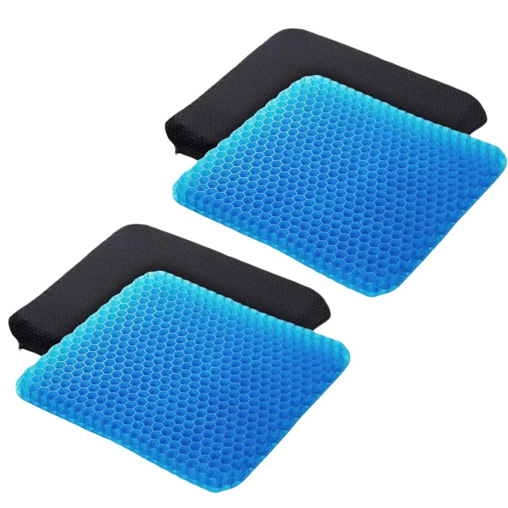 Cooling Gel Seat Cushion Honeycomb Breathable Chair Pad Summer Car Seat Mats for Home Office Driving Relieves Hip Discomfort