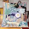 New Summer Air-conditioned Room Warm Square Scarf French Fashion Women's Shawl Gift Fashion Trend Headscarf