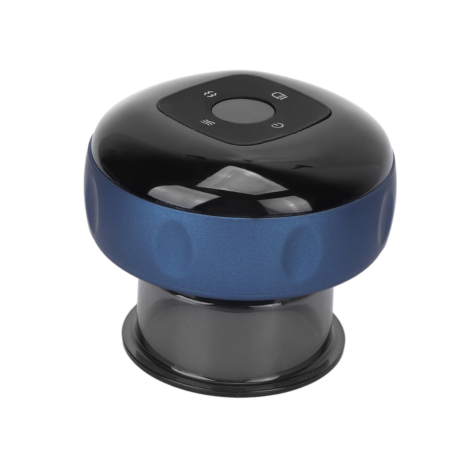 

Электрический массажер для баночной терапии, профессиональные умные баночные терапевтическ... синий