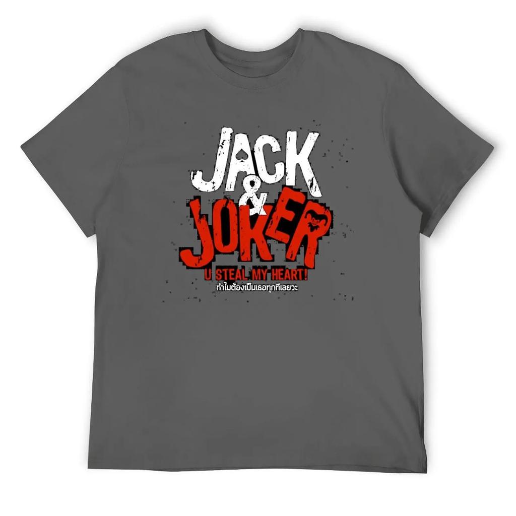 Jack and Joker: U Steal My Heart!  BL Series Thai YinWar T-Shirt Blanks Korean Fashion Unisex Clothing 2025 New Model
