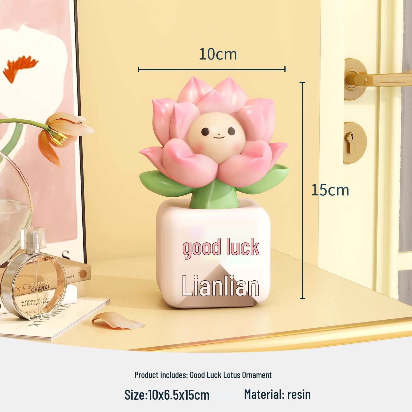 Орнамент-лотос «Удачи» для офиса - Стабильный настольный подарок