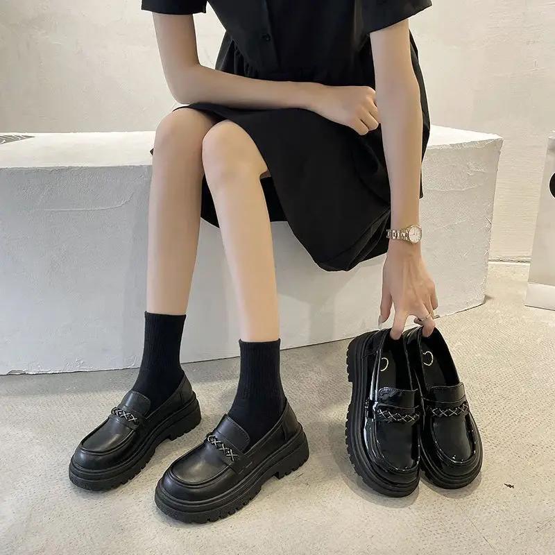 Fashion Platform Ladies Pumps Non Slip Loafers Women's Shoes Luxury On Offer Shoe Hot Trendy And Low Price Quick Delivery Brand Sale